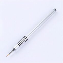 Details of Nail Detail Liner Brush With Alloy Handle and Circles