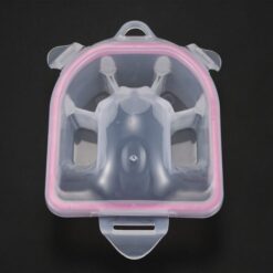 Double Layer Nail Art Manicure Soaking off Bowl-7