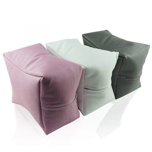 Dual Use Soft PU Nail Art Table Hand Rests And Foot Cushion Pillow-6