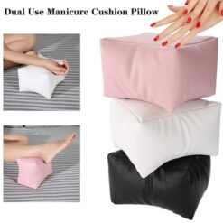 Dual Use Soft PU Nail Art Table Hand Rests And Foot Cushion Pillow