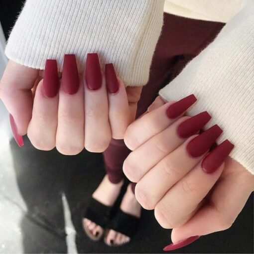 effects of ballerina half cover nail tips