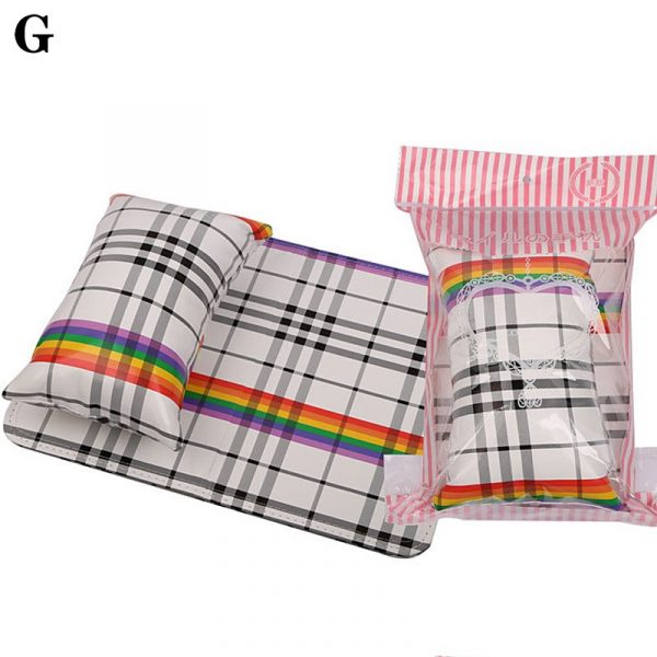 Fashionable Style Soft PU Leather Nail Art Hand Rest Cushion With Foldable Mat Pad Set-15