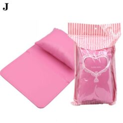Fashionable Style Soft PU Leather Nail Art Hand Rest Cushion With Foldable Mat Pad Set-18