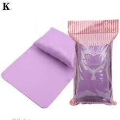 Fashionable Style Soft PU Leather Nail Art Hand Rest Cushion With Foldable Mat Pad Set-19