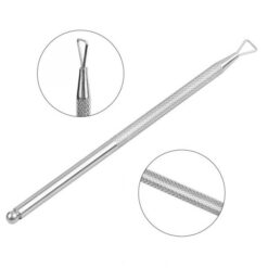 Gel Polish Remover Tools Triangle Head Stainless Steel Nail Cuticle Pusher-4
