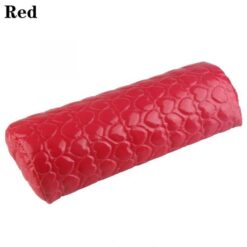 Half Moon PU Leather Manicure Cushion Pillow Arm Rest Holder With Sponge Inside-10