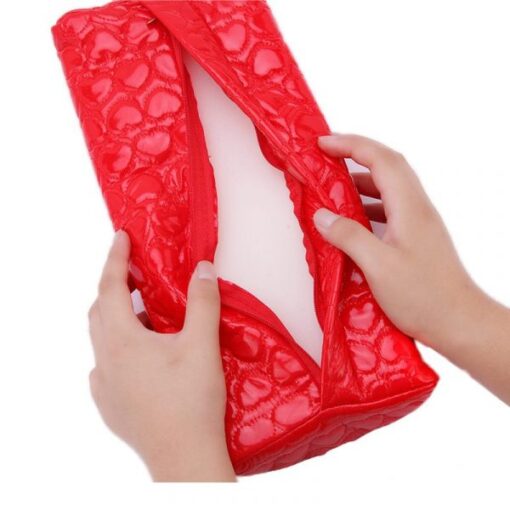 Half Moon PU Leather Manicure Cushion Pillow Arm Rest Holder With Sponge Inside-3