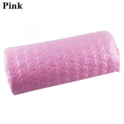 Half Moon PU Leather Manicure Cushion Pillow Arm Rest Holder With Sponge Inside-5