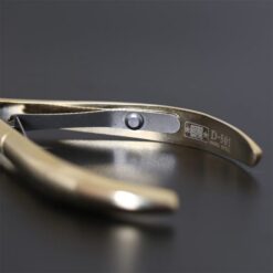 High Quality Gold and silver Stainless Steel Cuticle Nippers D501-2