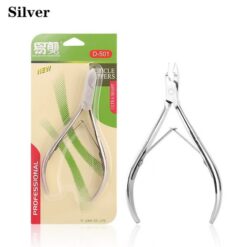High Quality Gold and silver Stainless Steel Cuticle Nippers D501-7