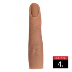 Highly Simulated Silicone Nail Art Practice Trainer Finger-10
