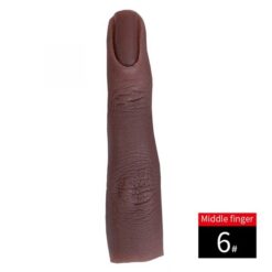 Highly Simulated Silicone Nail Art Practice Trainer Finger-12