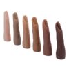 Highly Simulated Silicone Nail Art Practice Trainer Finger