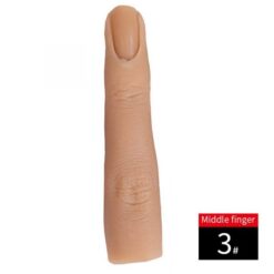 Highly Simulated Silicone Nail Art Practice Trainer Finger-9