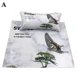 Ins Style Soft PU Leather Nail Art Hand Rest Cushion And Mat Pad Set-A