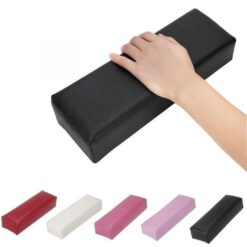 Nail Art PU Leather Hand Rest Manicure Cushion Pillow