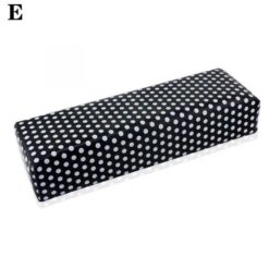 Nail Art PU Leather Hand Rest Manicure Cushion Pillow-E