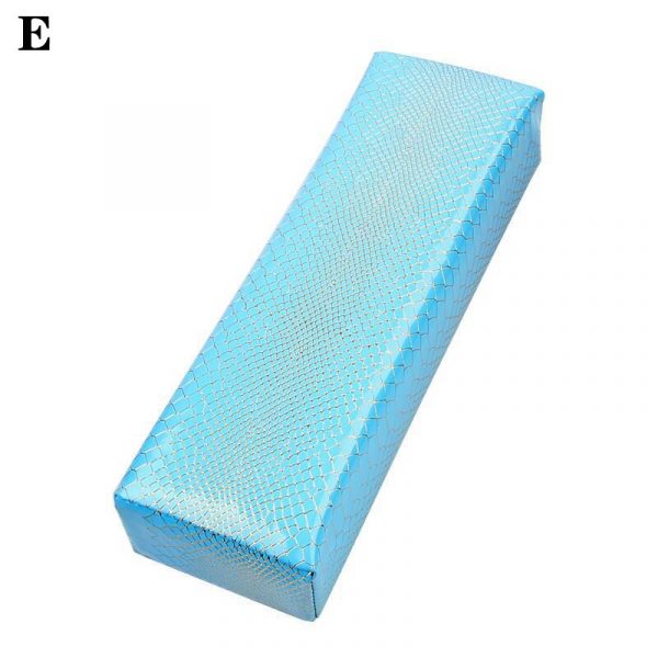 Nail Art Snake Pattern PU Leather Hand Rest Manicure Cushion Pillow-11