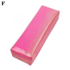 Nail Art Snake Pattern PU Leather Hand Rest Manicure Cushion Pillow-12