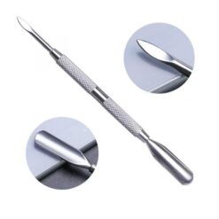 Nail Cuticle Pusher Stainless Steel Double Head Manicure Tools