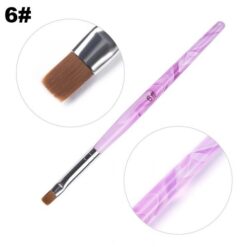 NO.6 of Gel Nail Brush With Spray Design Handle