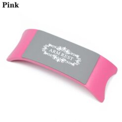 Plastic & Silicone Nail art Cushion Pillow Nail Arm Rest For Manicure Use-12
