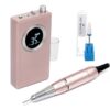 Máy khoan móng tay điện chuyên nghiệp có thể sạc lại 35000RPM E File Nail Drill MK-702