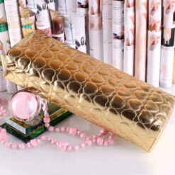 Rectangle PU Leather Manicure Cushion Pillow Arm Rest Holder With Sponge Inside-1