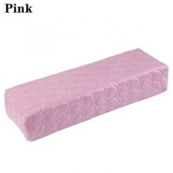 Rectangle PU Leather Manicure Cushion Pillow Arm Rest Holder With Sponge Inside-4