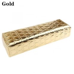Rectangle PU Leather Manicure Cushion Pillow Arm Rest Holder With Sponge Inside-6