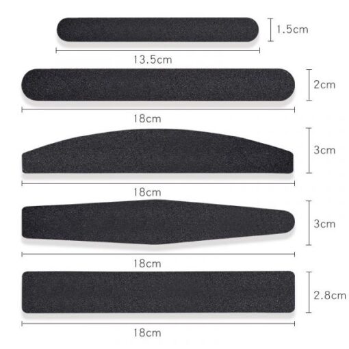 Replaceable Self-adhesive Nail File Sandpaper Grit-7