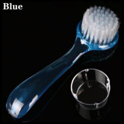 Round Head Long Handle Nail Dust Cleaning Brush With Lid-10