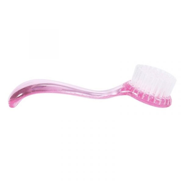 Round Head Long Handle Nail Dust Cleaning Brush With Lid-4