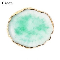 Round Shape Resin Nail Art Color Mixing Palette And Artwork Display Board-11