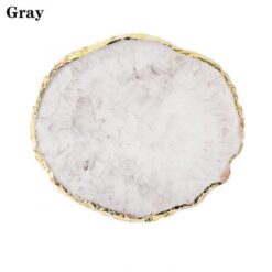 Round Shape Resin Nail Art Color Mixing Palette And Artwork Display Board-12