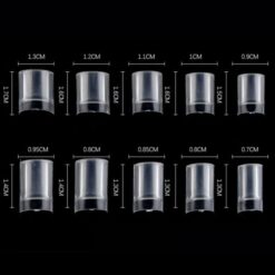 size of Aquarium Nail Tips