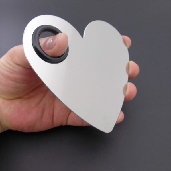 Small Size Five Shapes Stainless Steel Nail Art Makeup Color Palette-2