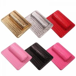 Stylish Fashion Nail Art Sponge Hand Rest Cushion And Soft PU Leather Mat Pad Set-5