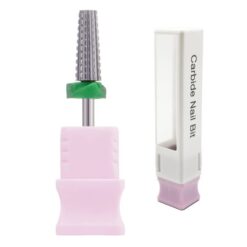 Mũi khoan móng tay cacbua vonfram cắt thẳng hình trụ thon 3/32” không phủ lớp phủ – Mẫu T3 Plus