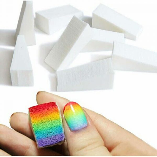 Triangle Gradient Color Creative Sponge nail tools