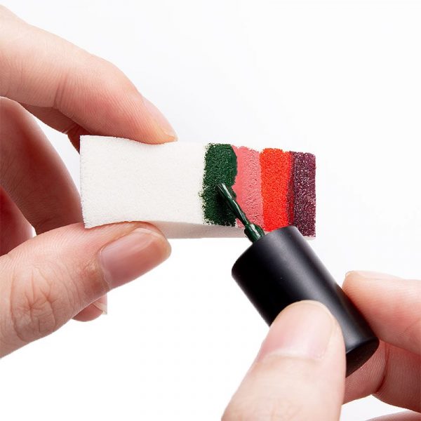Triangle Gradient Color Creative Sponge nail tools-7