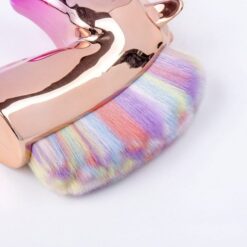 Unicorn Shape Nail Dust Remover Brush Makeup Brushes-2