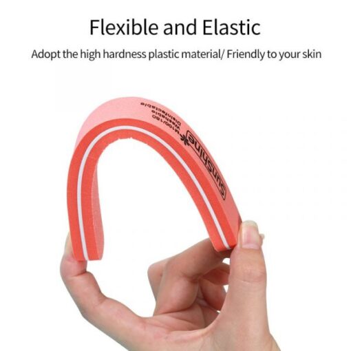 Washabale Slim Shape Double Sided Sponge Nail File Buffer-5