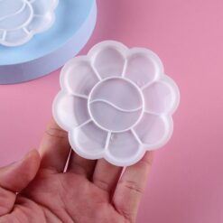 White Acrylic Color Mixing Paint Draw Palette-2