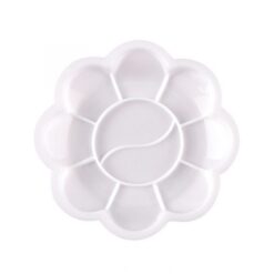 White Acrylic Color Mixing Paint Draw Palette